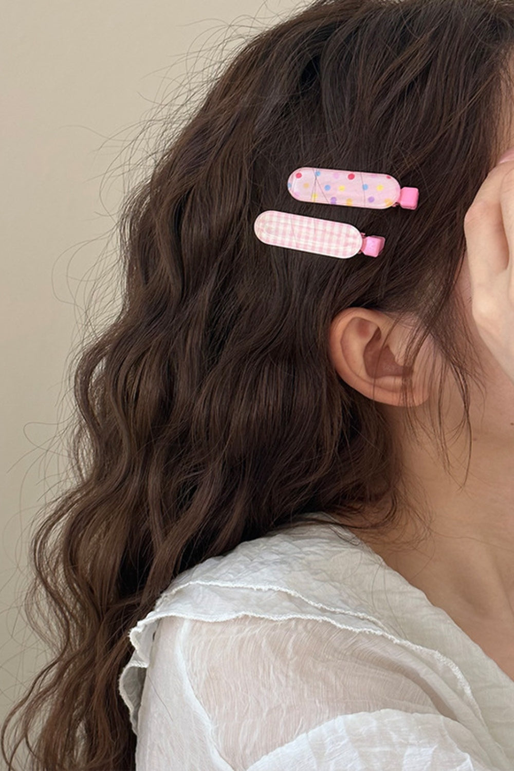 2-Piece Acrylic Hair Pins 