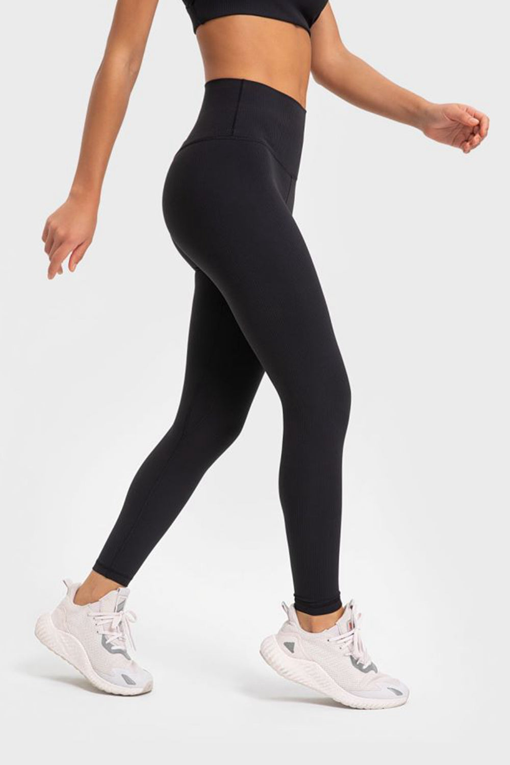 Millennia Highly Stretchy Wide Waistband Yoga Leggings 