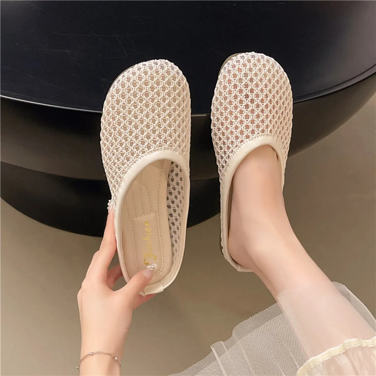 Breathable Mesh Casual Slip-Ons 