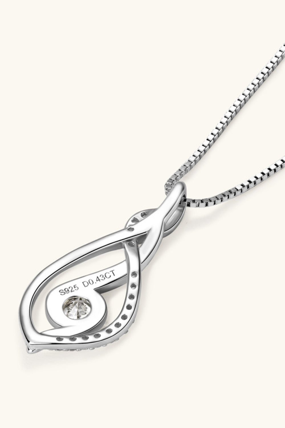 Moissanite 925 Sterling Silver Necklace Accessories