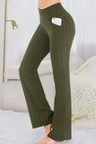 Pocketed High Waist Active Pants 