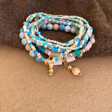Resin Rice Bead Bracelet 