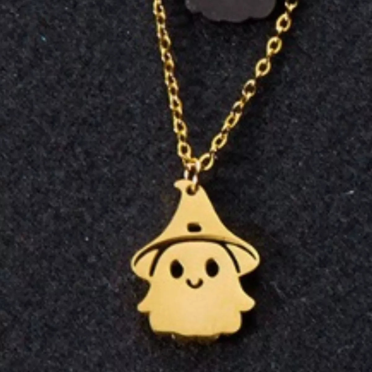 Halloween Ghost Pendant Necklace 