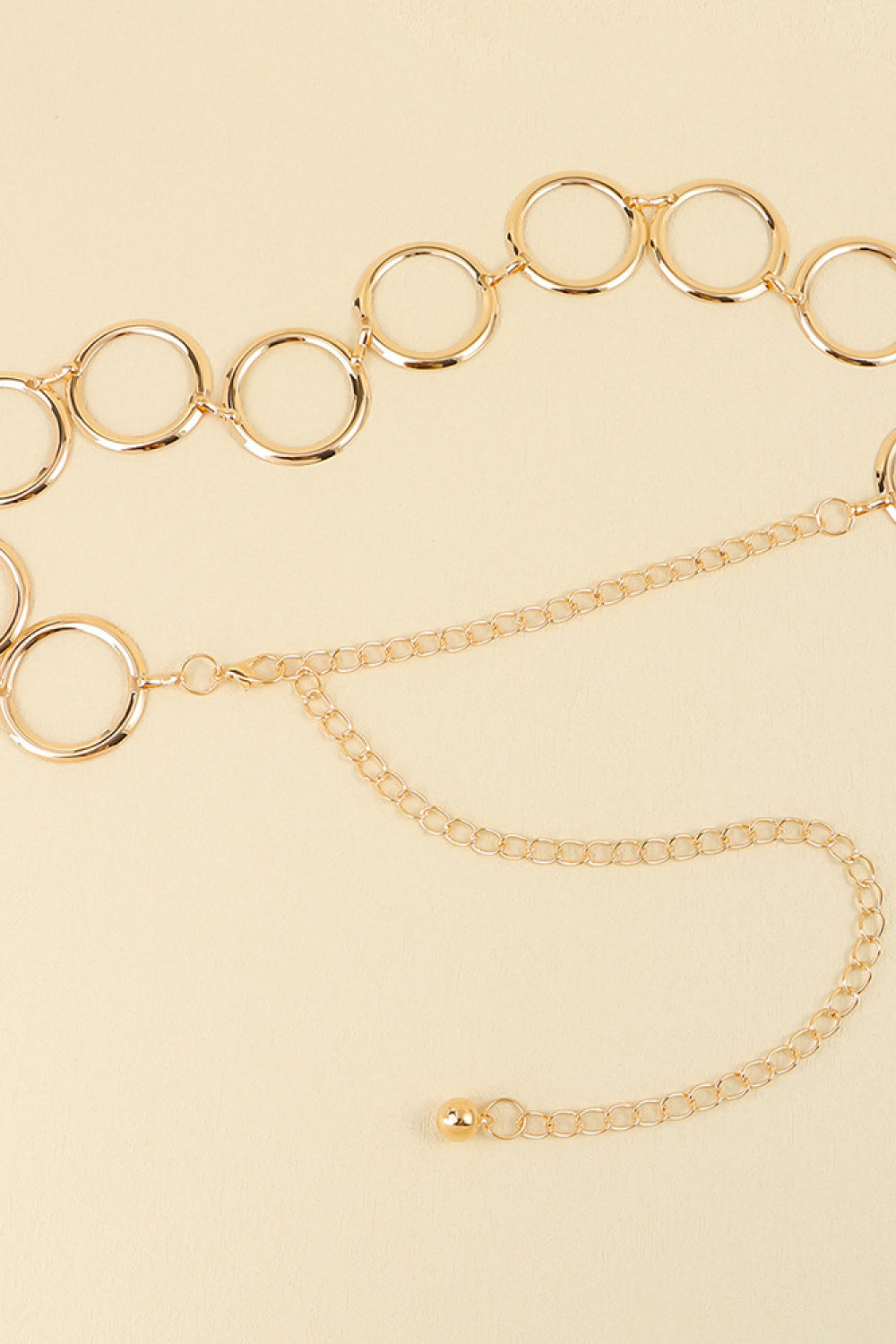 Circle Ring Chain Belt 