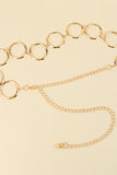 Circle Ring Chain Belt 