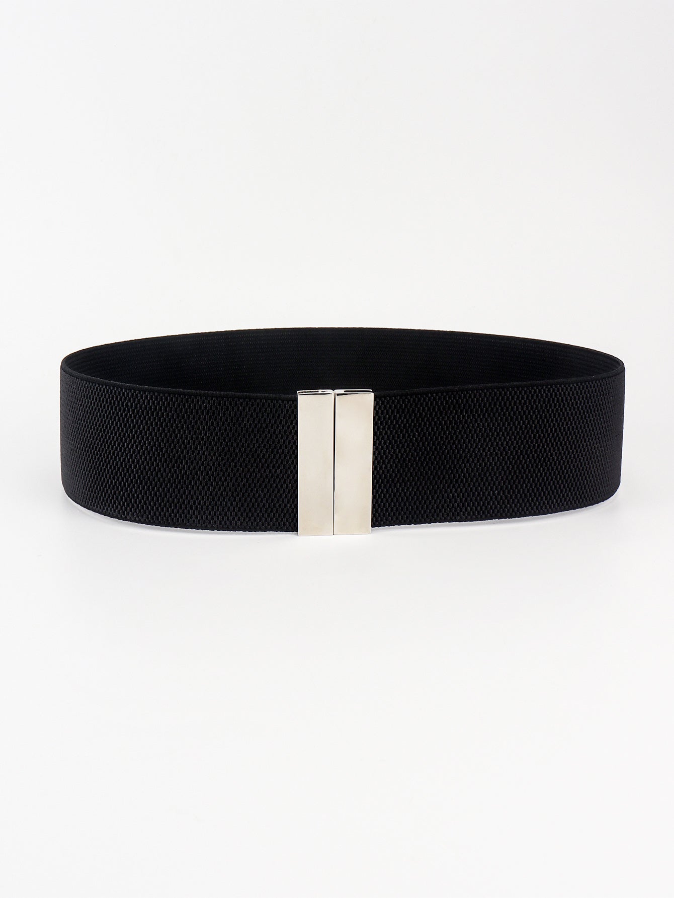 Alloy Buckle Elastic Belt 