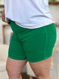 Judy Blue Full Size Tummy Control Garment Dyed Denim Shorts 