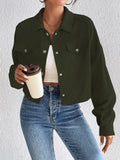 Honey Snap Down Long Sleeve Jacket 