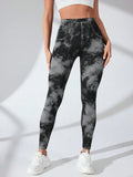 Tie-Dye High Waist Active Leggings 