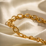 18K Gold-Plated Stainless Steel Necklace 