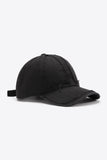 Distressed Adjustable Baseball Cap 