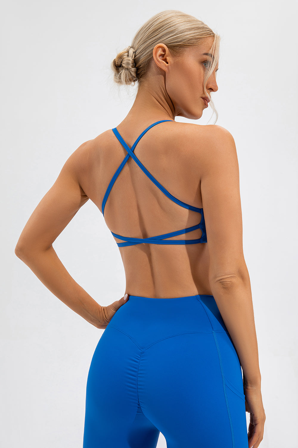 Crisscross Spaghetti Strap Active Cami 