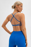 Crisscross Spaghetti Strap Active Cami 