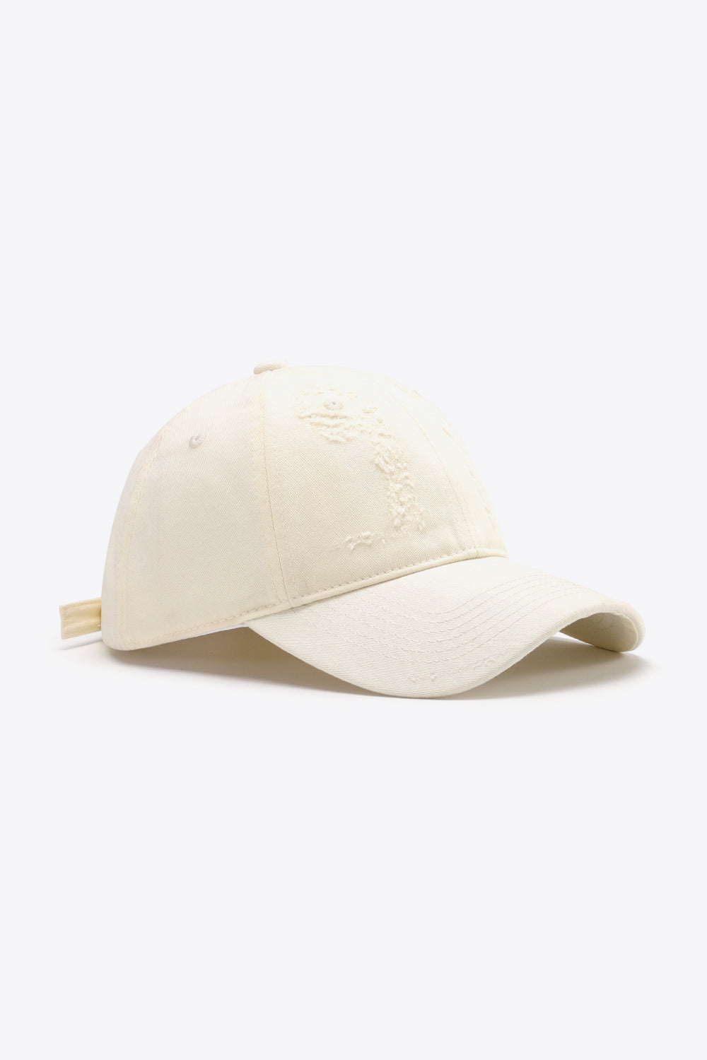 Distressed Adjustable Baseball Cap 