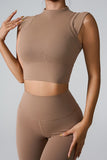 Mock Neck Active Tank 