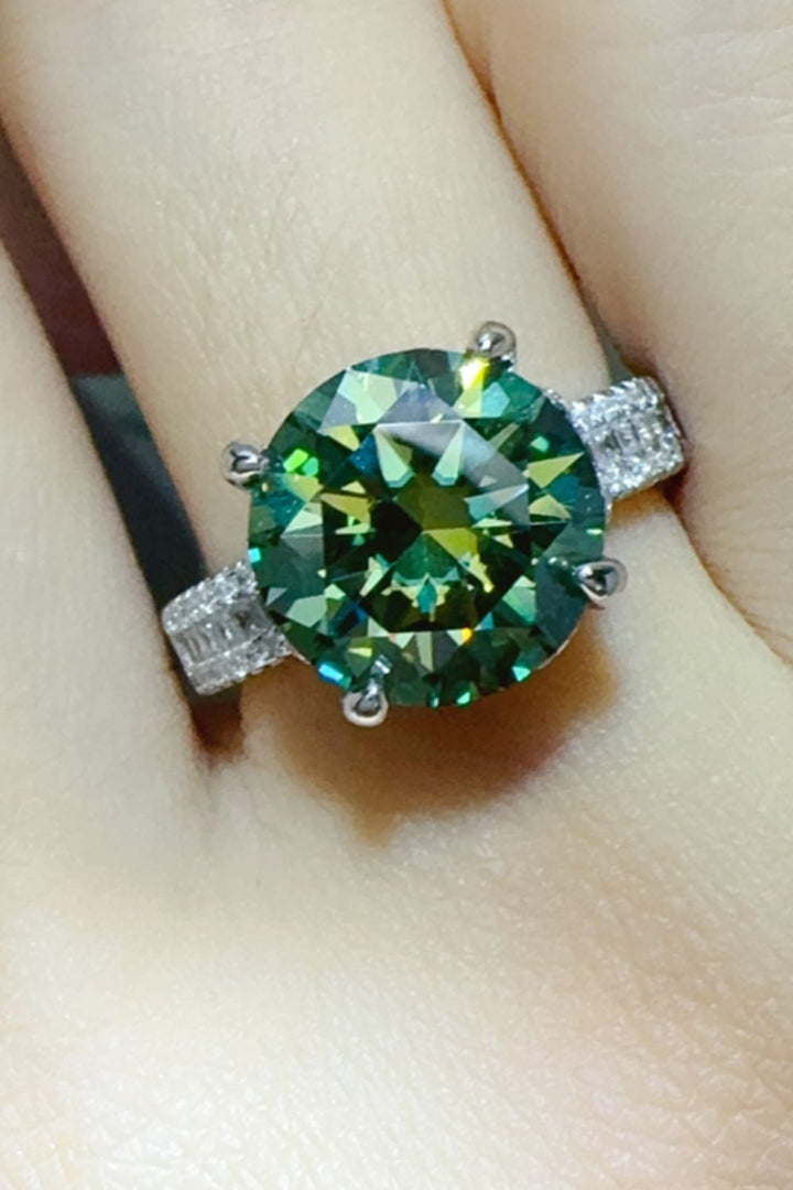 5 Carat Moissanite 925 Sterling Silver Ring 