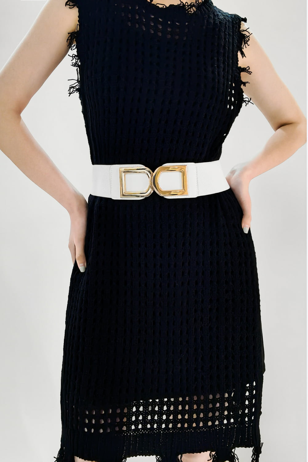 Double D Buckle PU Belt 