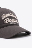 Embroidered Graphic Adjustable Baseball Cap 