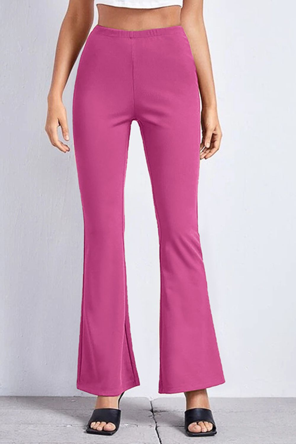 High Rise Flare Pants 