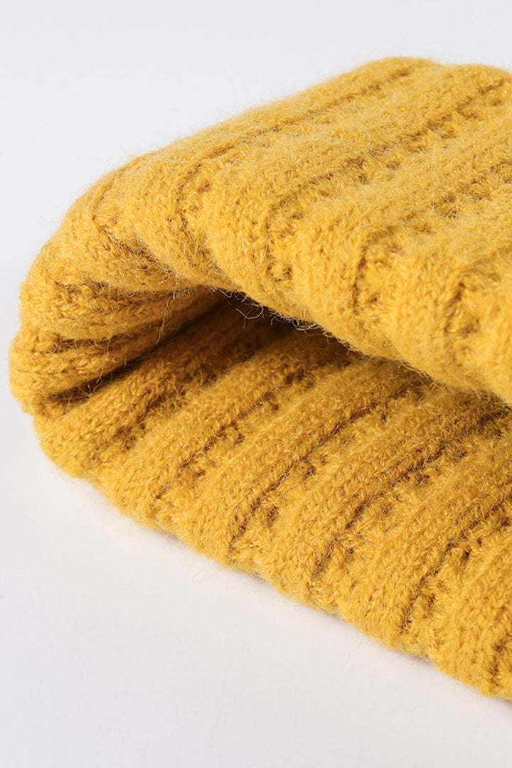 Wide Rib Beanie 