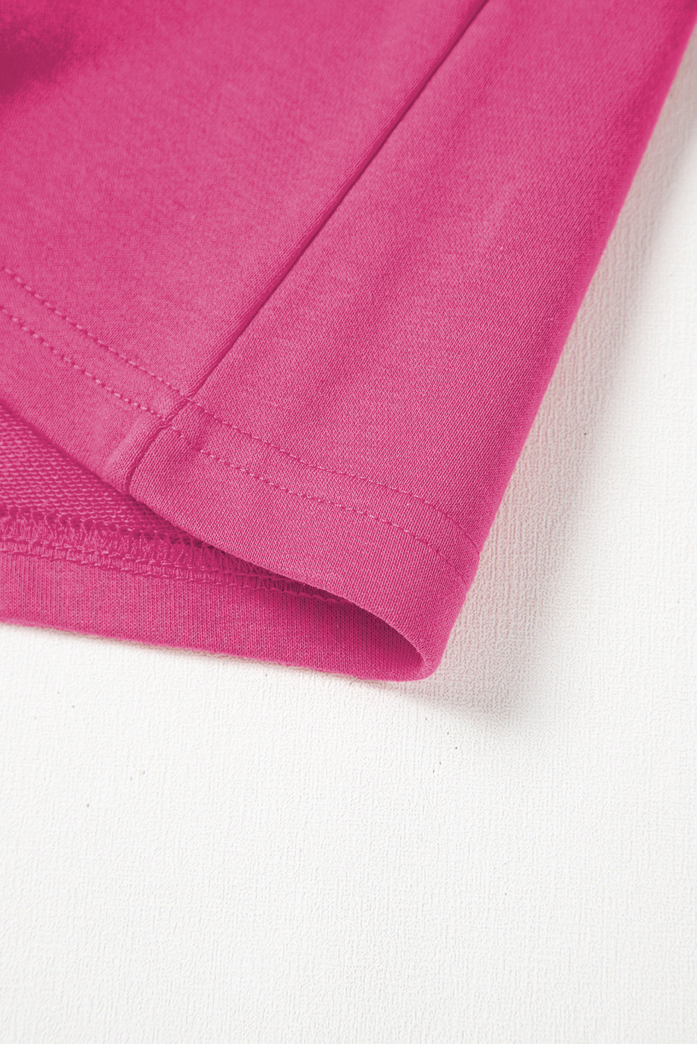 Evergreen Color Contrast Loose Pullover and Lace-up Waist Skort Set Two Piece Sets/Two Piece Dresses