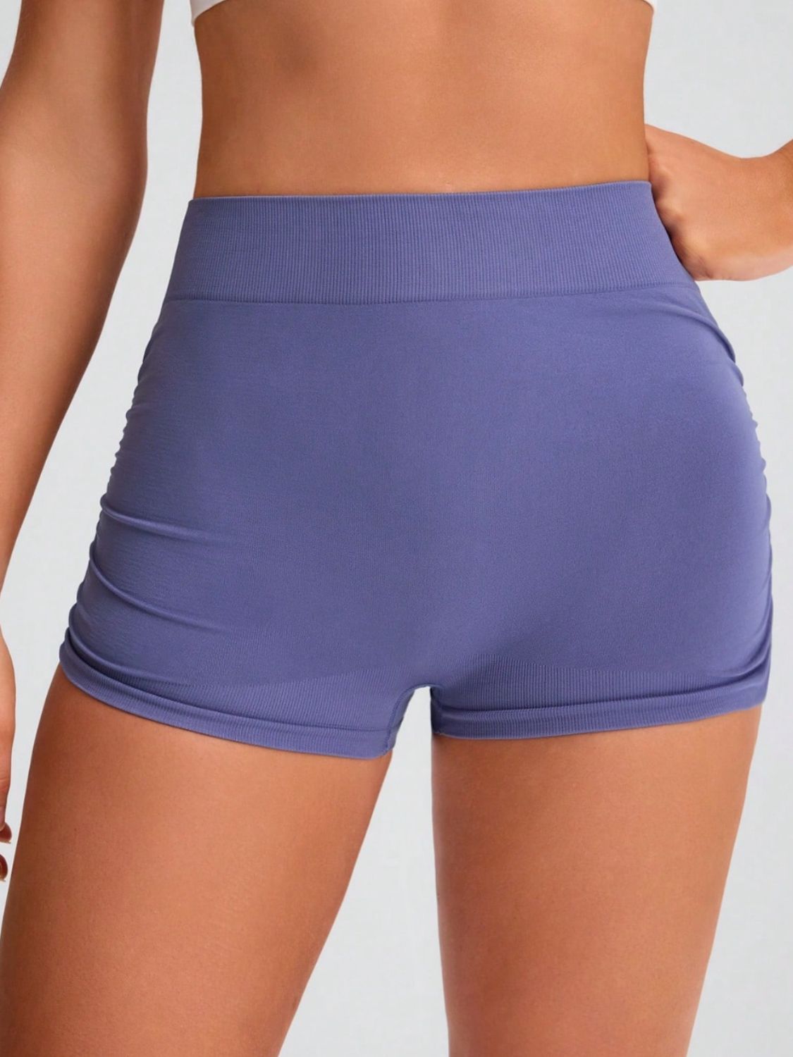 Elastic Waist Active Shorts 