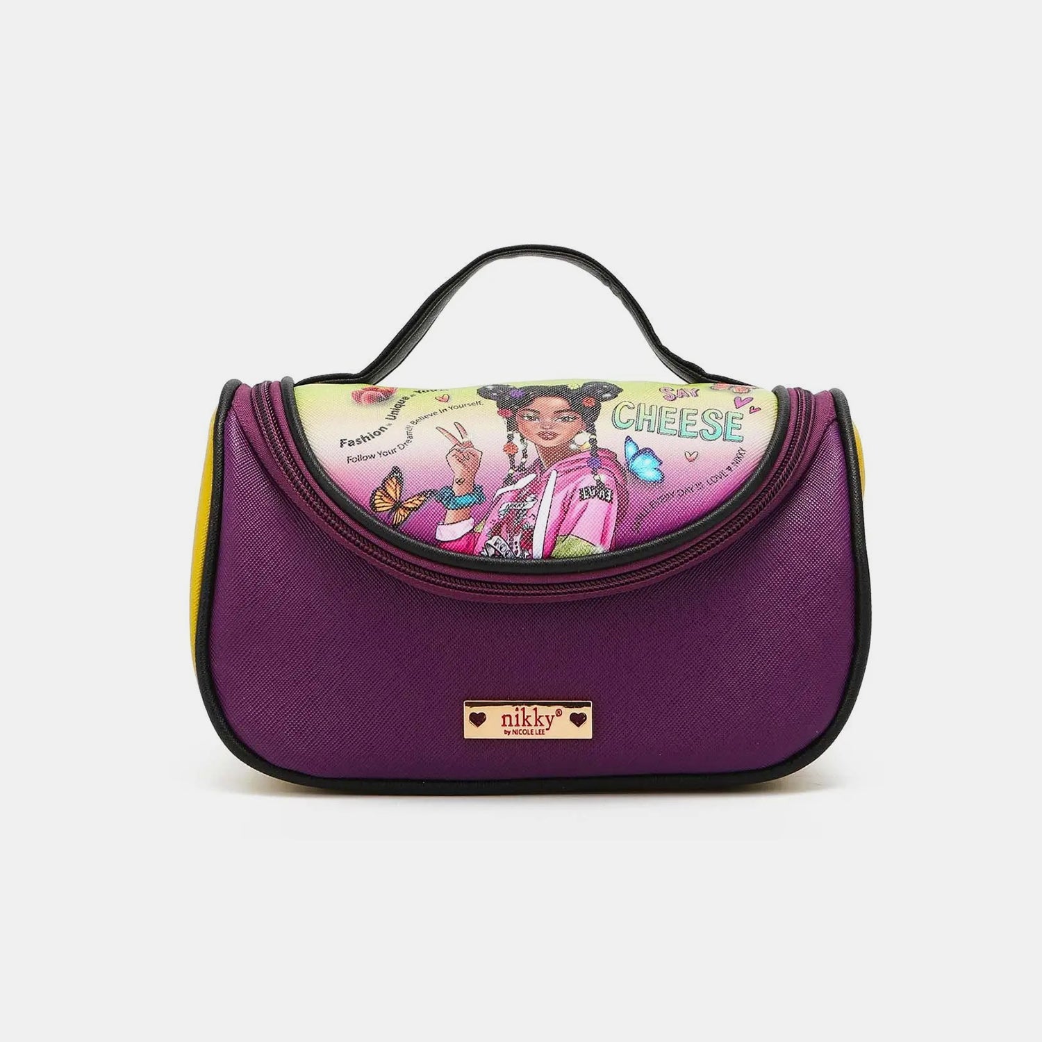 Nicole Lee USA Nikky Contrast Makeup Bag Accessories