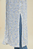 Double Take Full Size Open Front Longline Cardigan 