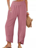 Elastic Waist Pants 