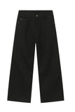 Wide Leg Jeans with Pockets 