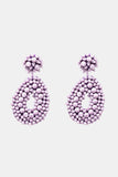 Beaded Dangle Earrings 