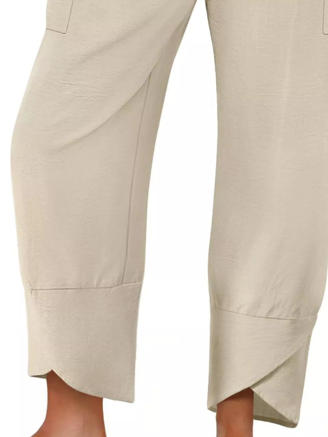 Elastic Waist Pants 