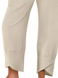 Elastic Waist Pants 
