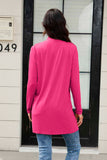 Basic Bae Full Size Open Front Long Sleeve Cardigan with Pockets 