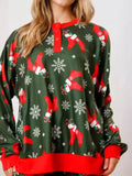 Christmas Long Sleeve Top and Pants Lounge Set Lingerie & Nightwear