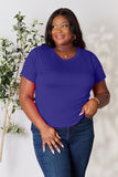 Basic Bae Full Size Round Neck Short Sleeve T-Shirt 