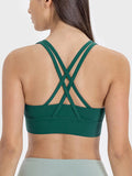 Millennia Crisscross Scoop Neck Active Tank 