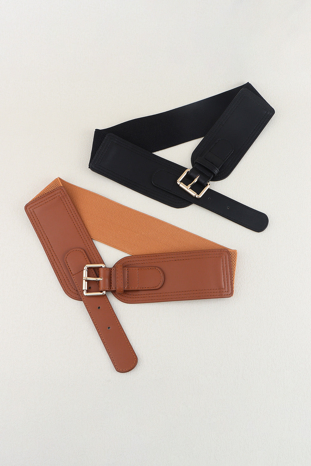 Elastic Wide PU Belt 