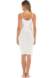 Lace Detail V-Neck Spaghetti Strap Lounge Dress 