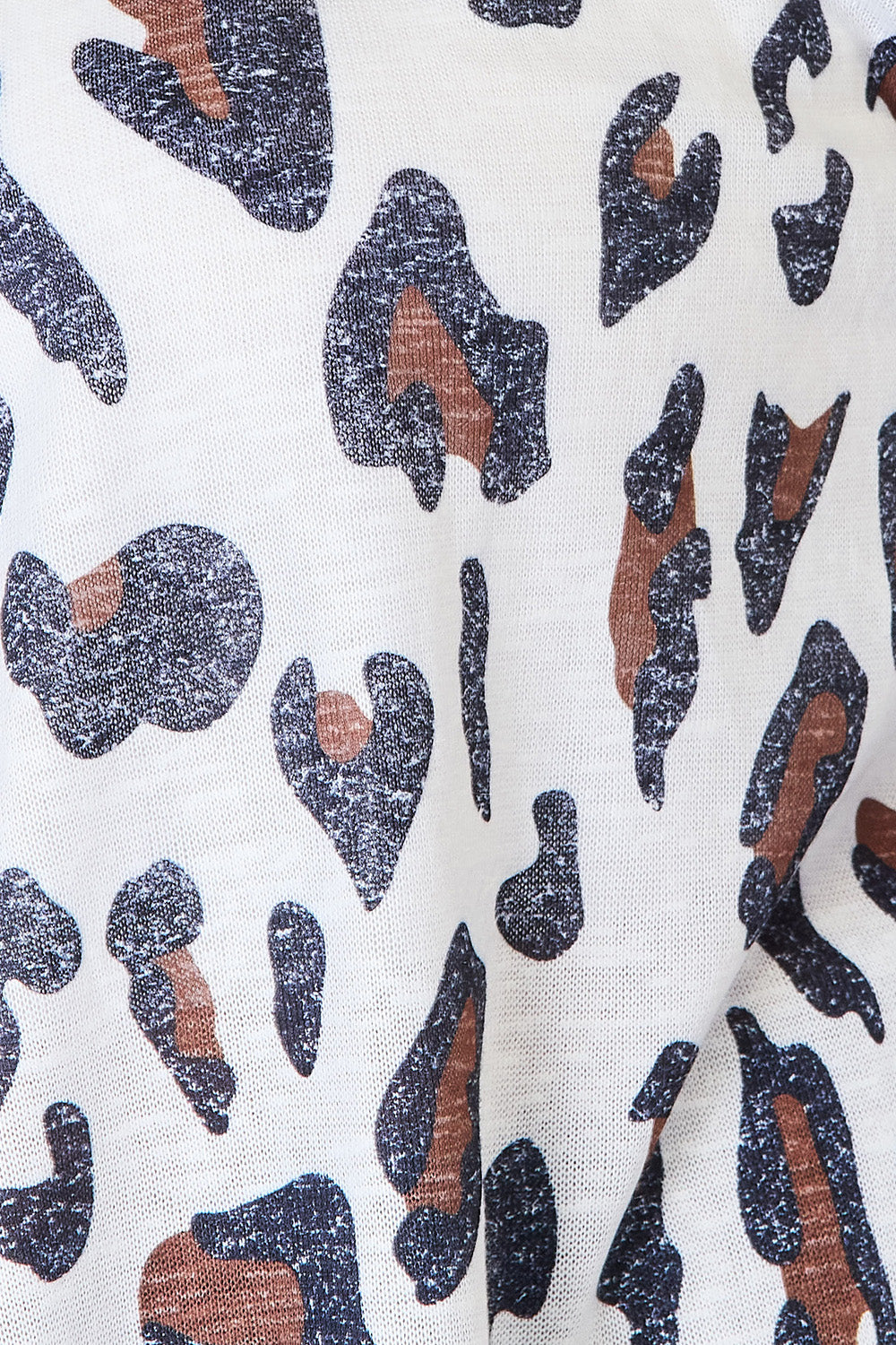 Double Take Leopard Long Sleeve Cardigan 