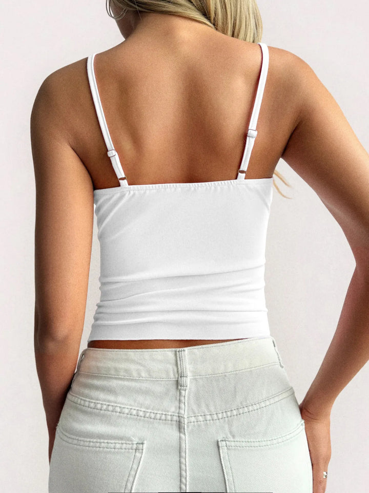 Lace Detail V-Neck Cami 