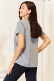 Simply Love I'M NOT GETTING READY TODAY Graphic T-Shirt 
