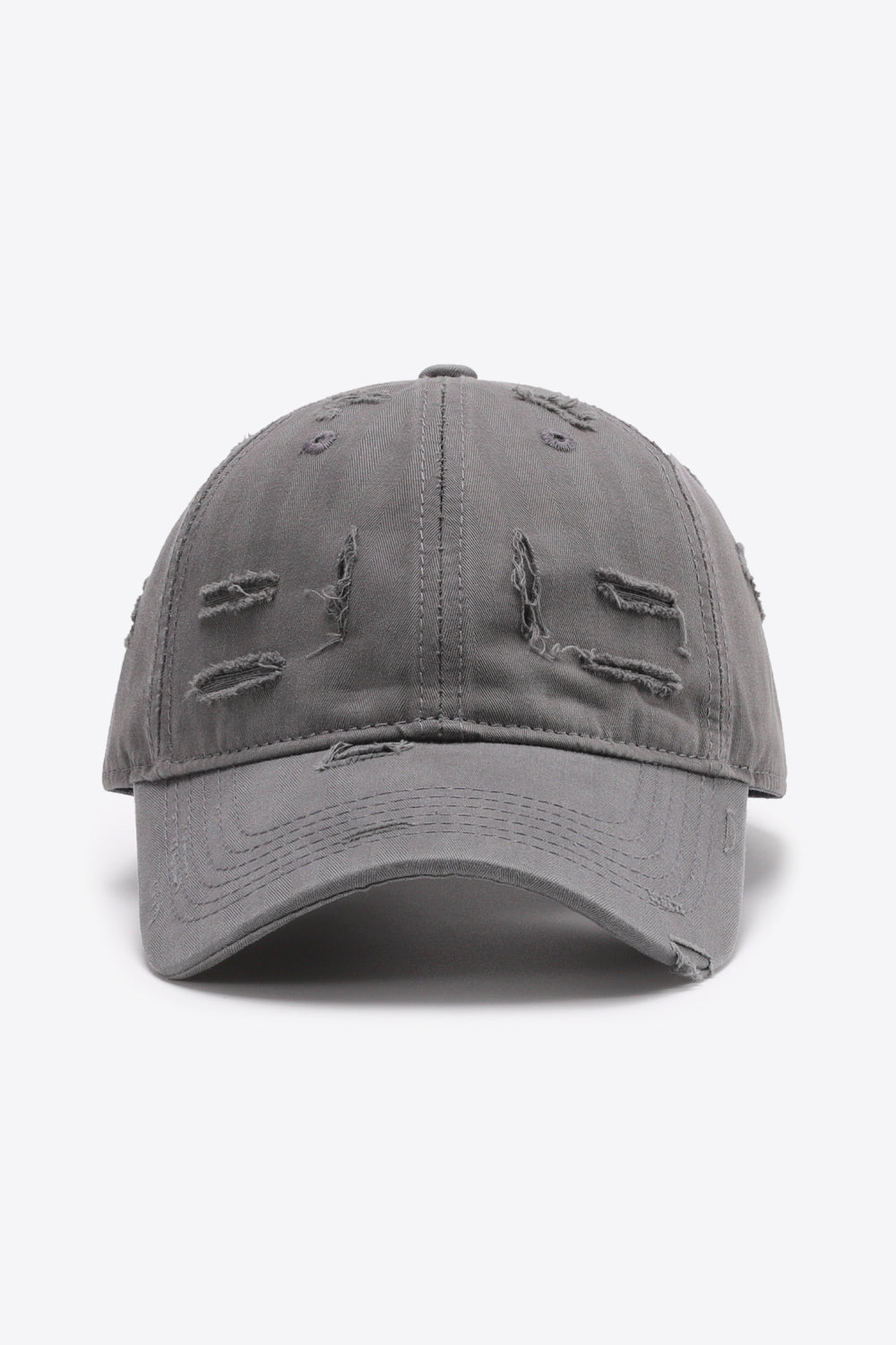 Distressed Adjustable Baseball Cap 