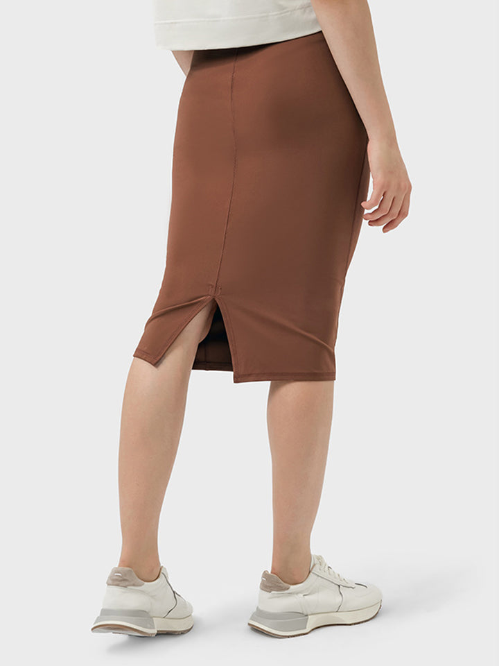 Millennia Slit Wrap Active Skirt 