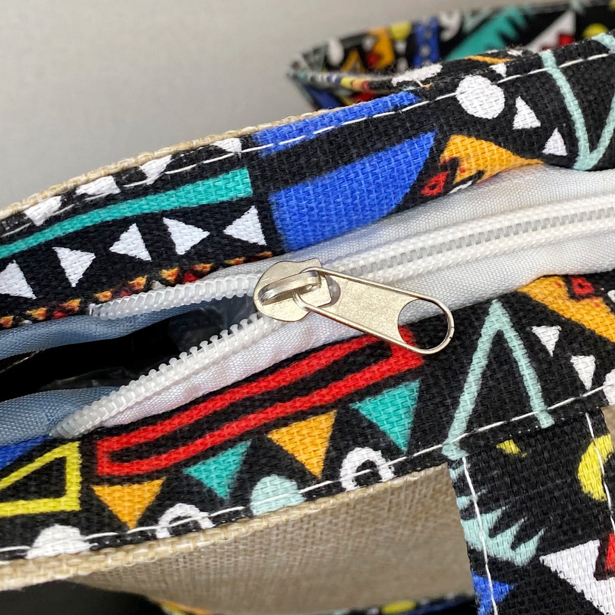 Geometric Medium Tote Bag 