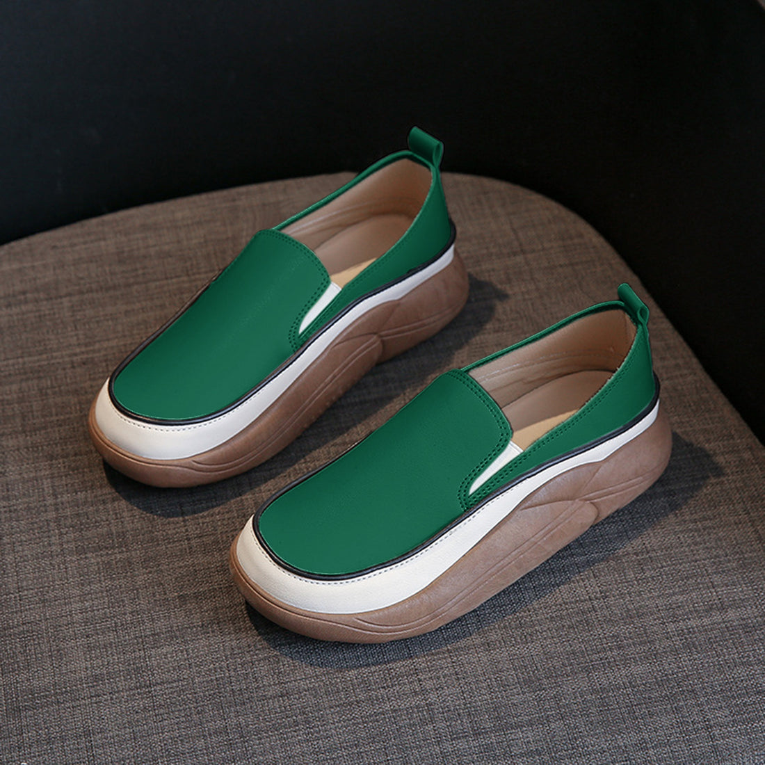 Chunky Slip On Shoes 