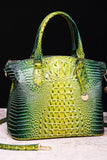 Gradient PU Leather Handbag 