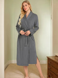 Tied Lounge Nightgown with Pockets Lingerie & Nightwear