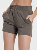 Millennia Elastic Waist Active Shorts 