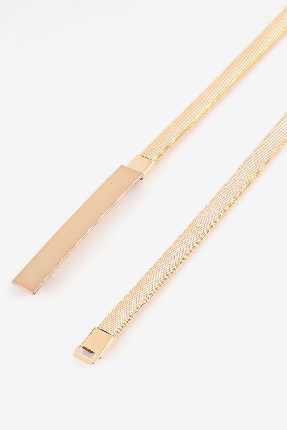 Elastic Iron Skinny Belt 